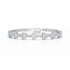 1.14 CT 18KT Lab Diamond Classic Women's Bracelet
