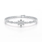 Baguette Cut 1.17 CT Lab Diamond Bracelet
