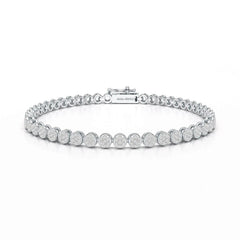 1.29 CT 18KT Lab Diamond Tennis Bracelet