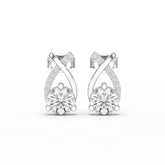 1.38 CT Lab Diamond Stud Earrings Jama Jewels