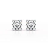 1.38 CT Single Diamond Stud Earrings - Jama Jewels