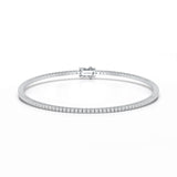 Simple Round 1.48 CT Lab Diamond Bracelet