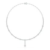 2.4 CT Lab Diamond Drop Necklace Jama Jewels