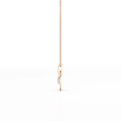 1.6 CT Lab Diamond Round Cut Chain Pendant Jama Jewels