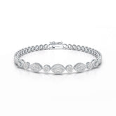 1.7 CT Marquise Cut Diamond Classic Bracelet