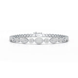 1.7 CT Marquise Cut Diamond Classic Bracelet