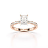 1.88 CT Radiant Cut Lab Diamond Ring