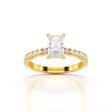 1.88 CT Radiant Cut Lab Diamond Ring