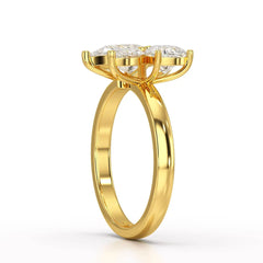 1.8 CT Lab Diamond Multi Shape Ring