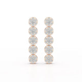 1.92 CT Diamond Designed Wedding Earrings - Jama Jewels