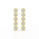 1.92 CT Diamond Designed Wedding Earrings - Jama Jewels