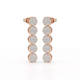 1.92 CT Diamond Designed Wedding Earrings - Jama Jewels