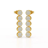 1.92 CT Diamond Designed Wedding Earrings - Jama Jewels