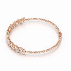 1.95 CT Marquise Cut Diamond Lab Created Bracelet