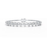 1.95 CT Marquise Cut Diamond Lab Created Bracelet