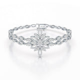 2 CT Lab Grown Diamond Two Layer Designer Bracelet