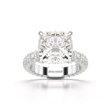 11.4 CT Lab Diamond Cushion Cut Ring
