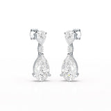 11.98 CT Pear Cut Lab Diamond Drop Earring
