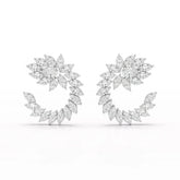 12.2 CT Marquise Cut Lab Diamond Earring Jama Jewels