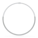 15.86 CT Round Brilliant Riviere Lab Diamond Necklace