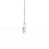 1 Carat Pear Shape Lab Diamond Pendant