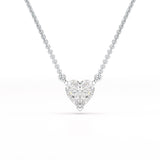 1 Ct Lab Grown Diamond Heart Pendant