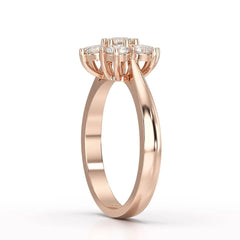 1 Carat Round Cut Lab Diamond Ring Jama Jewels