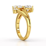 2.04 CT Heart Cut Lab Diamond Ring
