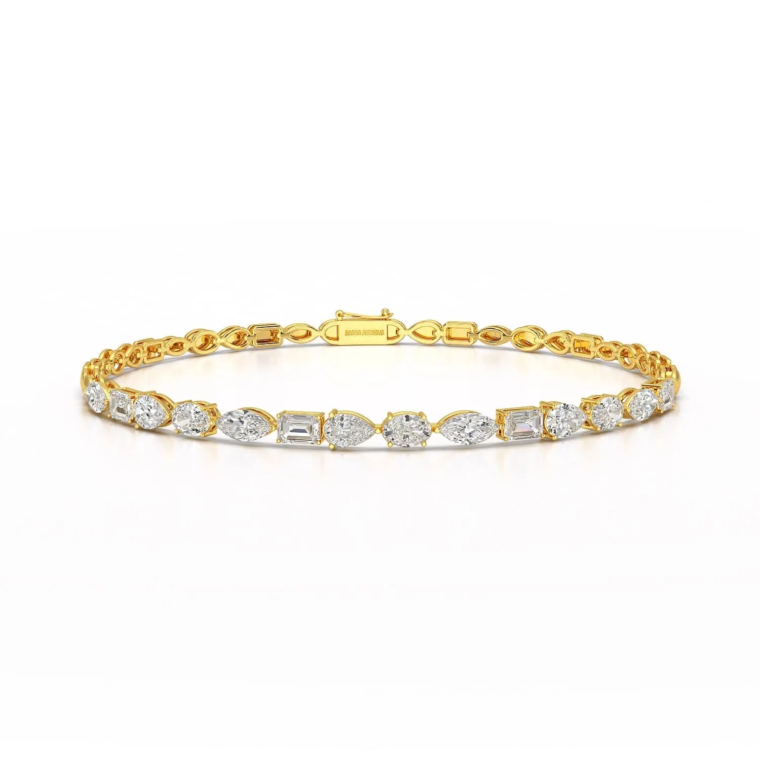 2.23 CT Multi Shape Simple Wear Bracelet