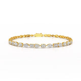 2.23 CT Multi Shape Simple Wear Bracelet