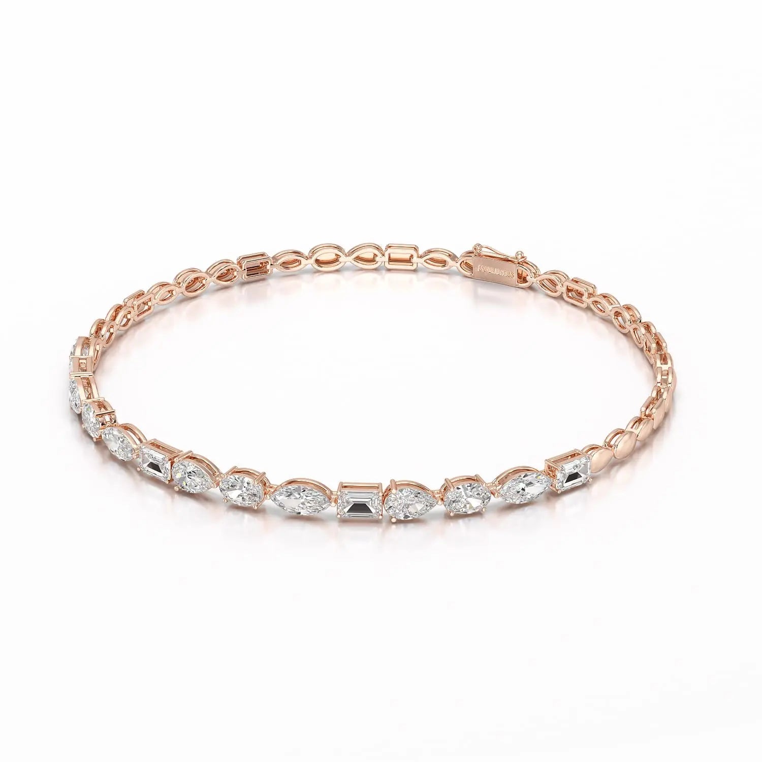 2.23 CT Multi Shape Simple Wear Bracelet