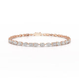 2.23 CT Multi Shape Simple Wear Bracelet