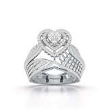 2.28 CT Heart Shaped Lab Diamond Ring