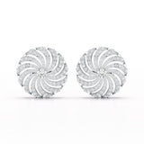 2.33 CT Round Cut Lab Diamond Earring and Pendant Set