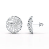 2.33 CT Round Cut Lab Diamond Earring and Pendant Set