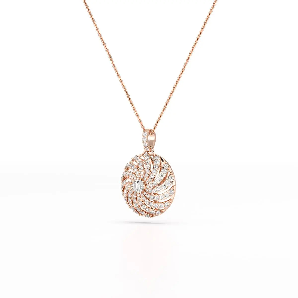 2.33 CT Round Cut Lab Diamond Earring and Pendant Set