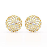 2.33 CT Round Cut Lab Diamond Earring and Pendant Set