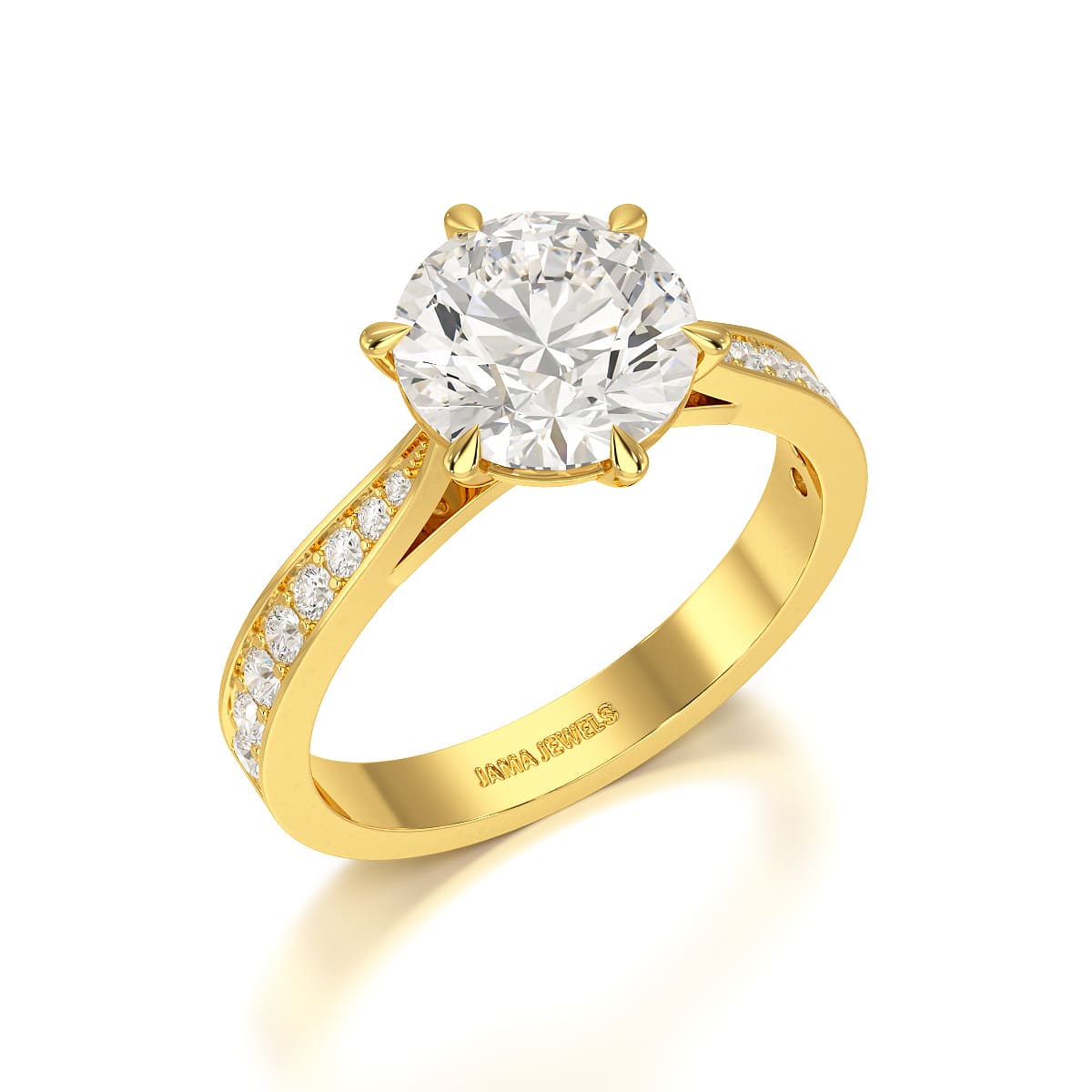 2.48 CT Lab Diamond Solitaire Ring