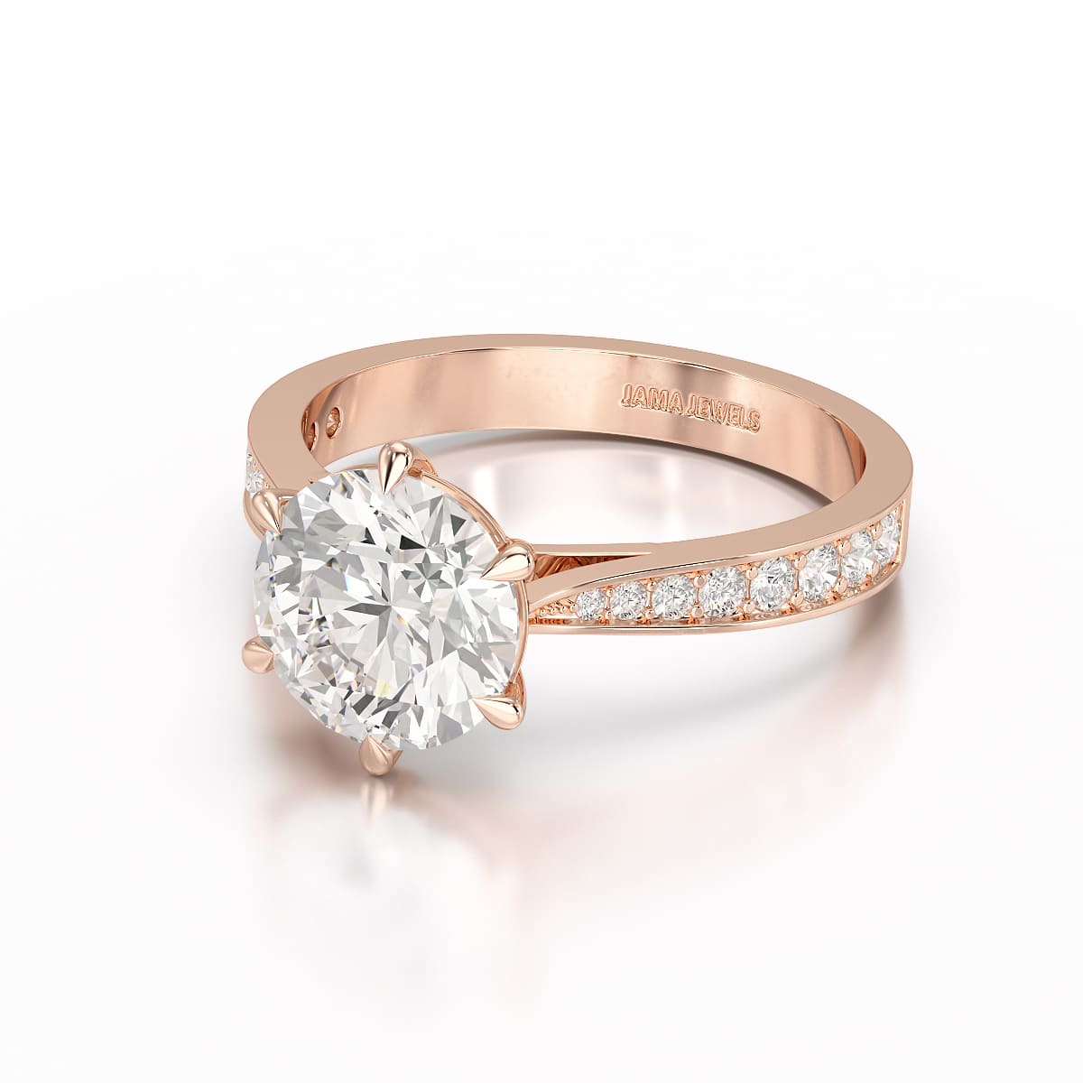 2.48 CT Lab Diamond Solitaire Ring