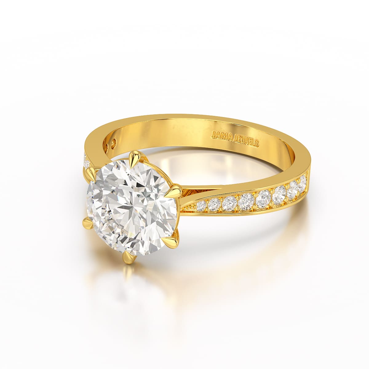 2.48 CT Lab Diamond Solitaire Ring