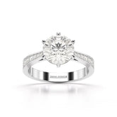2.48 CT Lab Diamond Solitaire Ring