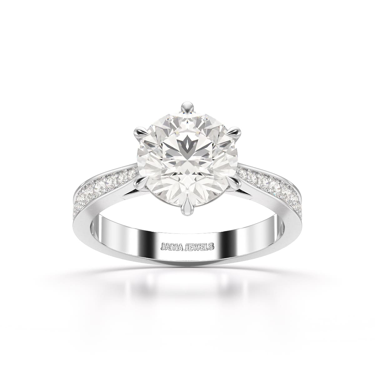 2.48 CT Lab Diamond Solitaire Ring