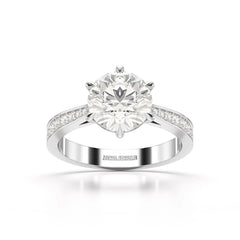2.48 CT Lab Diamond Solitaire Ring