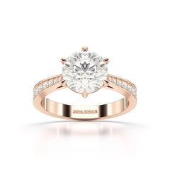2.48 CT Lab Diamond Solitaire Ring