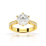 2.48 CT Lab Diamond Solitaire Ring