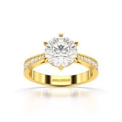 2.48 CT Lab Diamond Solitaire Ring