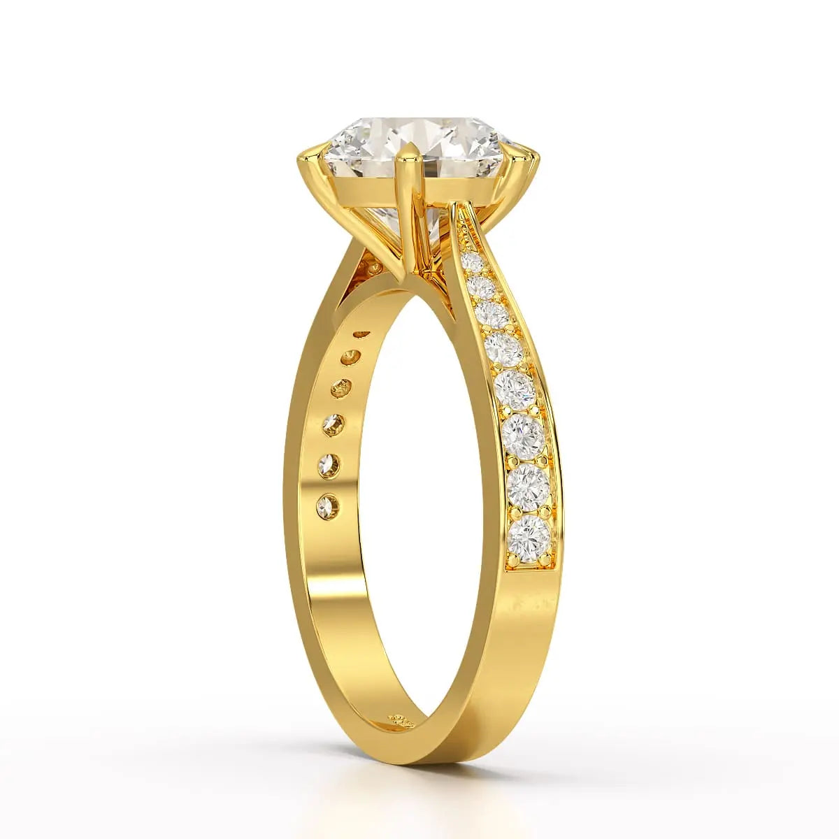 2.48 CT Lab Diamond Solitaire Ring