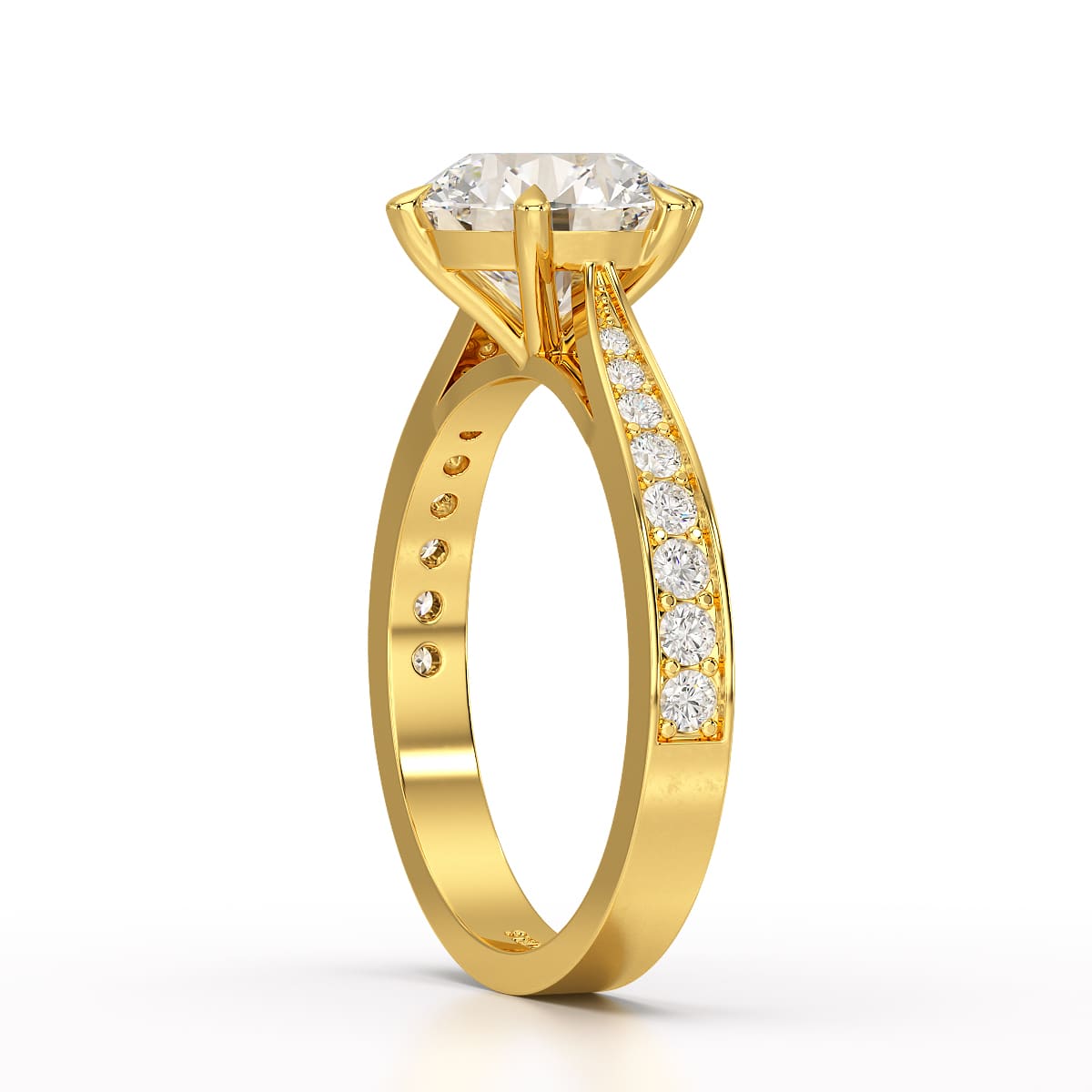 2.48 CT Lab Diamond Solitaire Ring