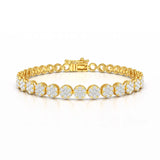 2.49 CT 18KT Lab Diamond Women's Bracelet