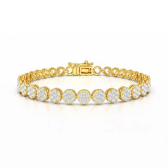 2.49 CT 18KT Lab Diamond Women's Bracelet